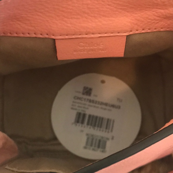 NWT Chloe Mini Faye leather & suede Backpack - Picture 4 of 8